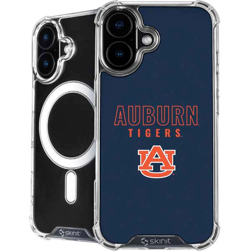 Auburn University Tigers Outline iPhone 16 MagSafe Case