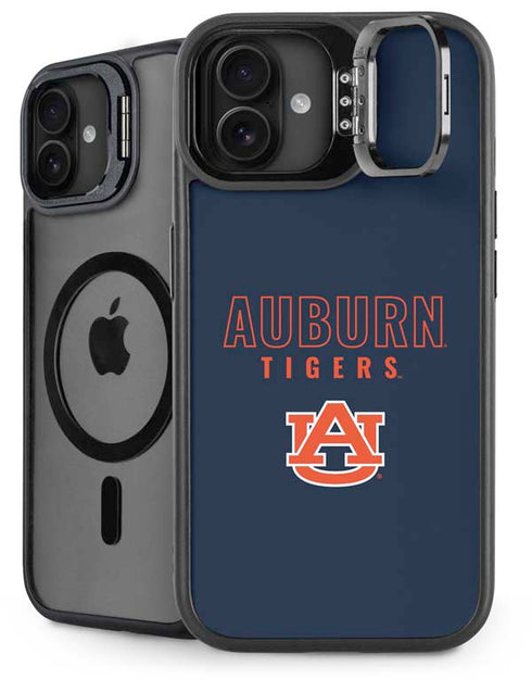 Auburn University Tigers Outline iPhone 16 Plus Kickstand Case