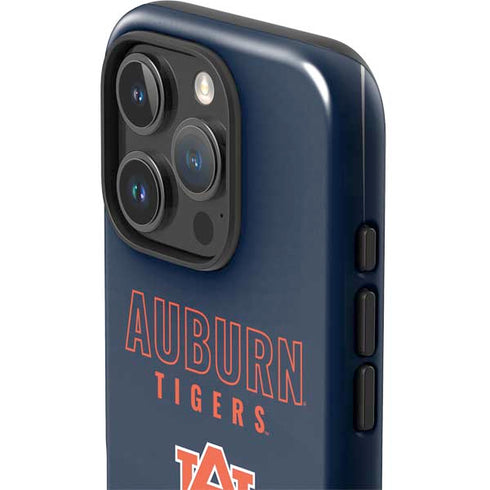 Auburn University Tigers Outline iPhone 16 Pro Impact Case