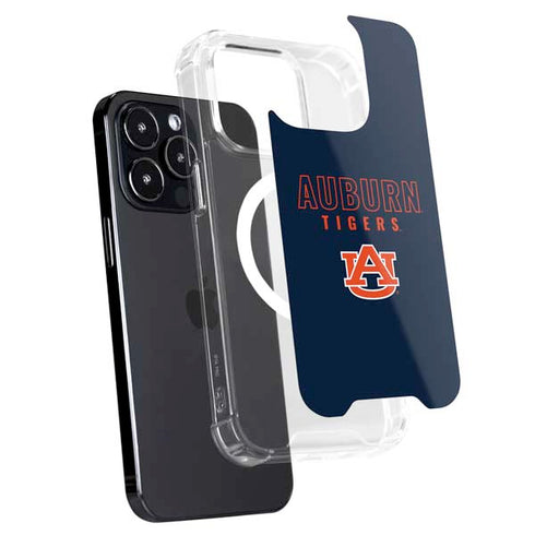 Auburn University Tigers Outline iPhone 16 Pro MagSafe Case