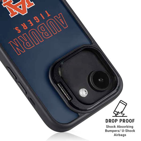 Auburn University Tigers Outline iPhone 16e Kickstand Case