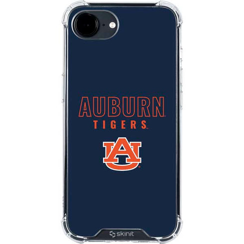 Auburn University Tigers Outline iPhone 16e Clear Case