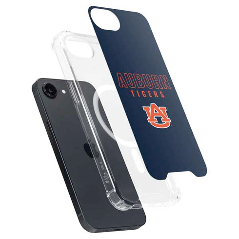 Auburn University Tigers Outline iPhone 16e MagSafe Case