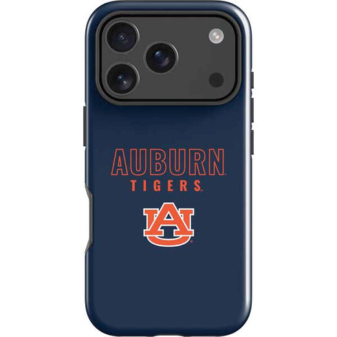 Auburn University Tigers Outline iPhone 18 Pro Max Impact Case