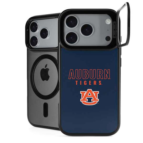 Auburn University Tigers Outline iPhone 18 Pro Max Kickstand Case
