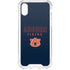 Auburn University Tigers Outline iPhone XS Clear Case