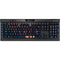 Auburn University Tigers Outline K95 RGB PLATINUM Mechanical Gaming Keyboard Skin