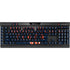 Auburn University Tigers Outline K95 RGB PLATINUM Mechanical Gaming Keyboard Skin