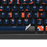 Auburn University Tigers Outline K95 RGB PLATINUM Mechanical Gaming Keyboard Skin