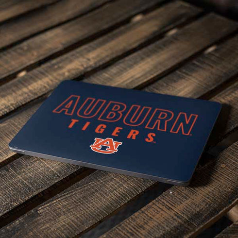 Auburn University Tigers Outline Apple MacBook Air Skin