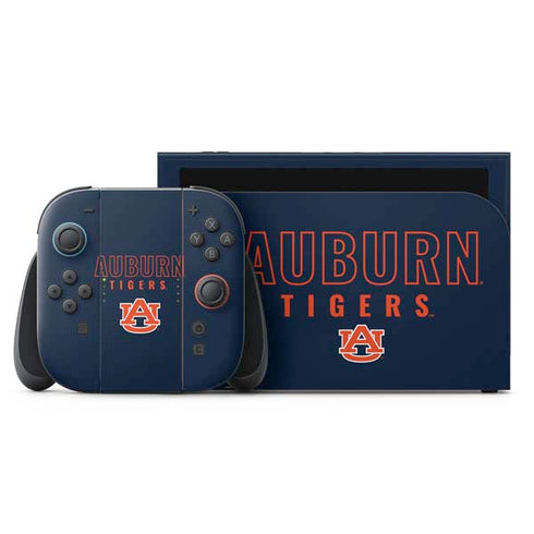 Auburn University Tigers Outline Nintendo Skins