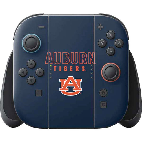 Auburn University Tigers Outline Nintendo Switch 2 (2025) Joy-Con Controller Skin