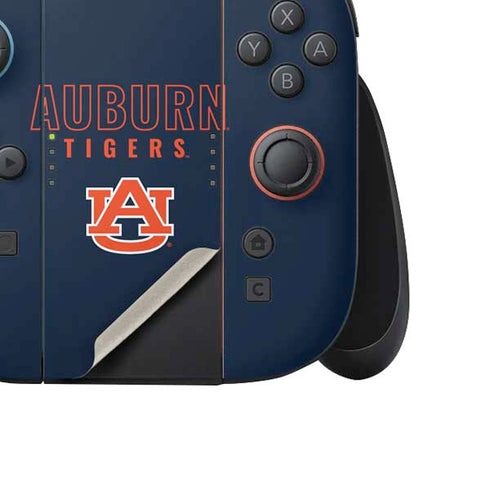 Auburn University Tigers Outline Nintendo Switch 2 (2025) Joy-Con Controller Skin