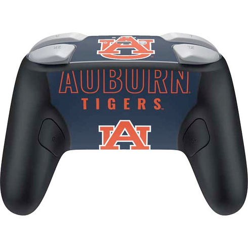 Auburn University Tigers Outline Nintendo Switch 2 (2025) Pro Controller Skin