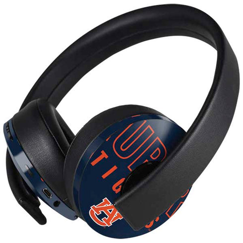 Auburn University Tigers Outline PlayStation 4 Gold Wireless Headset Skin