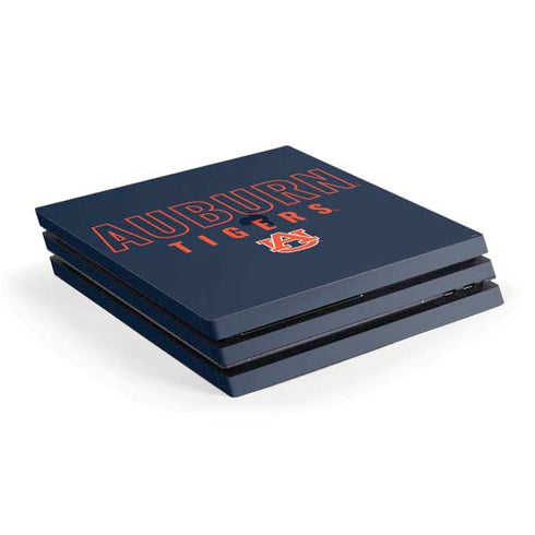 Auburn University Tigers Outline PlayStation PS4 Skins