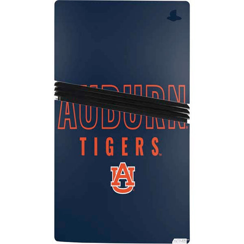 Auburn University Tigers Outline PS5 Pro Bundle Skin