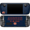 Auburn University Tigers Outline Steam Deck Handheld Gaming Computer OLED Skin