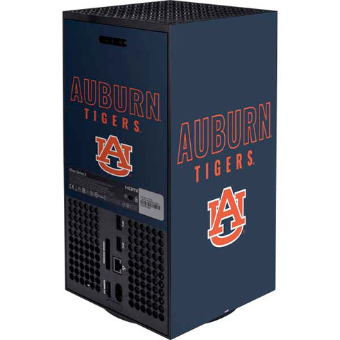 Auburn University Tigers Outline XBox Series X Digital Edition Bundle Skin