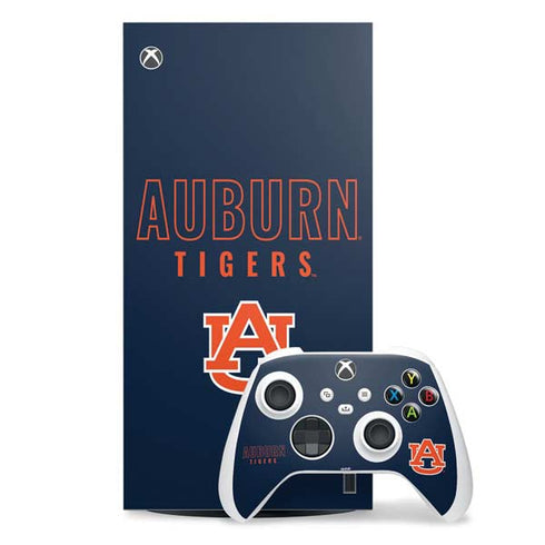 Auburn University Tigers Outline Xbox Series X Skins