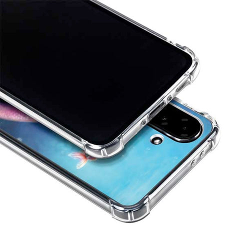 Aurelia Mermaid with Fish by Rachel Anderson Galaxy A36 5G Clear Case