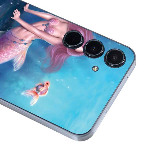 Aurelia Mermaid with Fish by Rachel Anderson Galaxy A36 5G Skin