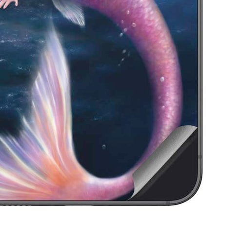 Aurelia Mermaid with Fish by Rachel Anderson Galaxy S24 Plus Skin