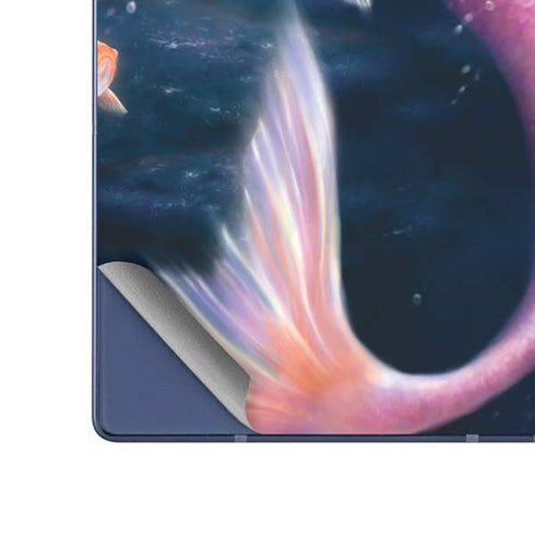 Aurelia Mermaid with Fish by Rachel Anderson Galaxy Z Fold6 Skin