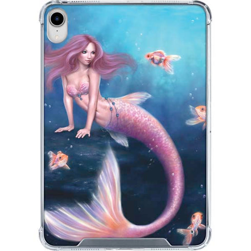 Aurelia Mermaid with Fish by Rachel Anderson iPad 11th Gen (2025) Clear Case
