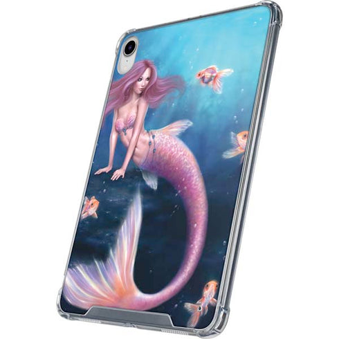 Aurelia Mermaid with Fish by Rachel Anderson iPad 11th Gen (2025) Clear Case