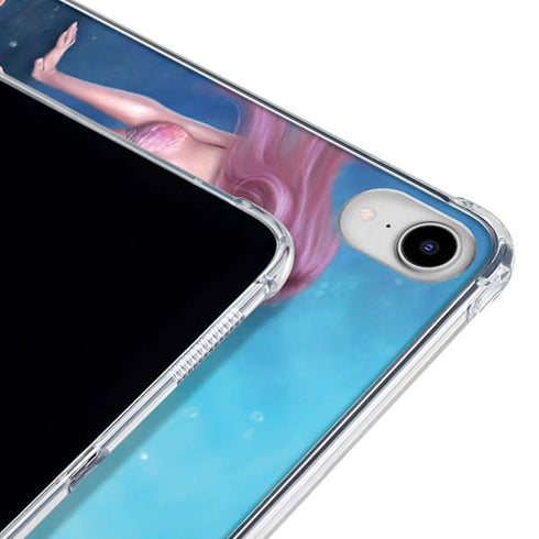 Aurelia Mermaid with Fish by Rachel Anderson iPad 11th Gen (2025) Clear Case