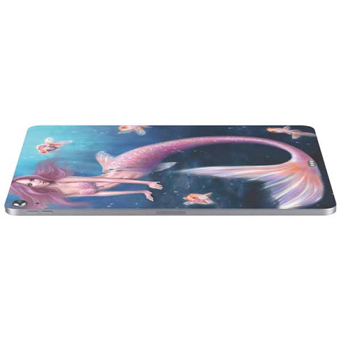 Aurelia Mermaid with Fish by Rachel Anderson Apple iPad Air Skin