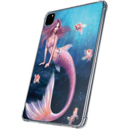 Aurelia Mermaid with Fish by Rachel Anderson iPad Pro 11in (2024) Clear Case