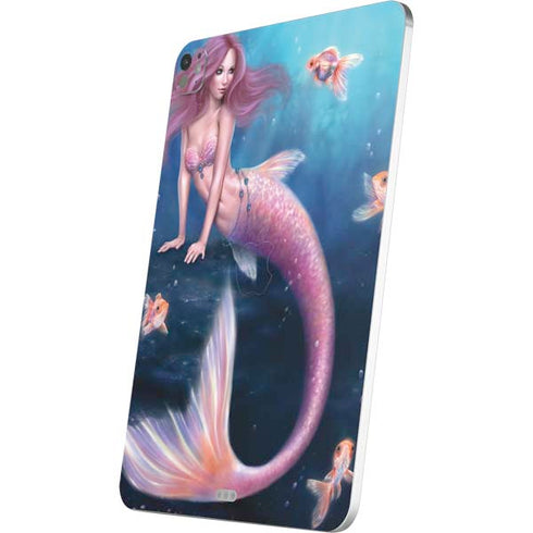Aurelia Mermaid with Fish by Rachel Anderson iPad Pro 13in M4 (2024) Skin