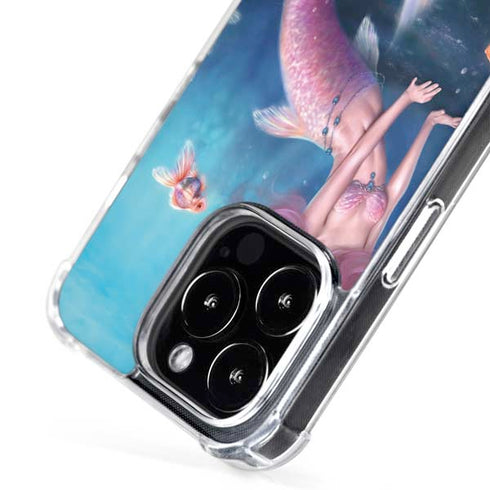 Aurelia Mermaid with Fish by Rachel Anderson iPhone 16 Pro MagSafe Case