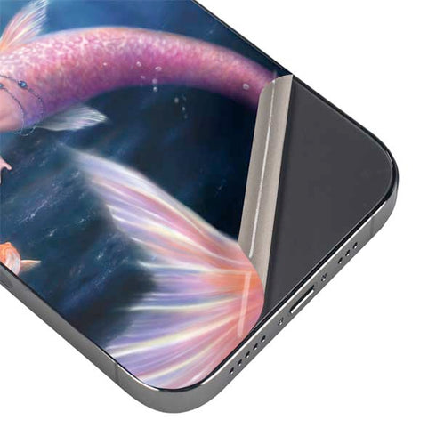 Aurelia Mermaid with Fish by Rachel Anderson iPhone 16 Pro Skin
