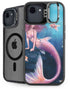 Aurelia Mermaid with Fish by Rachel Anderson iPhone 16e Kickstand Case
