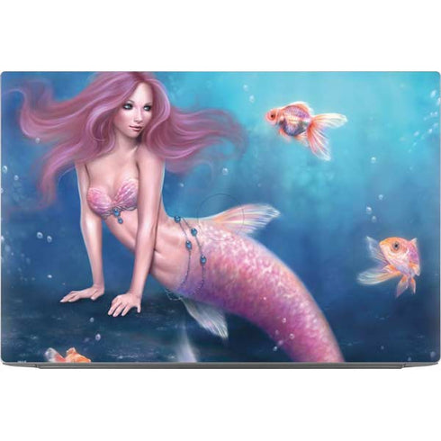 Aurelia Mermaid with Fish by Rachel Anderson Dell XPS Skin