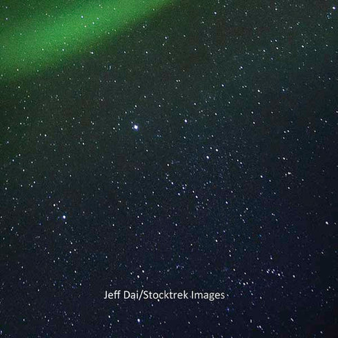 StockTrek Aurora Borealis Dances Above the Arctic Ocean Amazon Echo Skin
