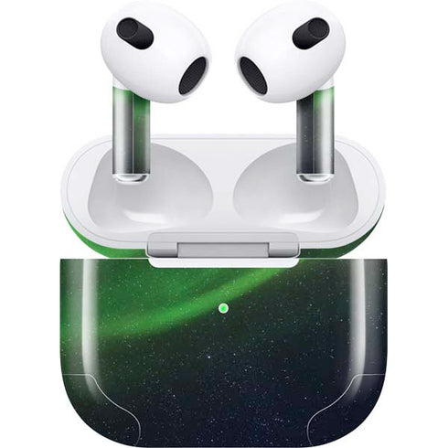 StockTrek Aurora Borealis Dances Above the Arctic Ocean Apple AirPods (3rd Gen 2021) Skin