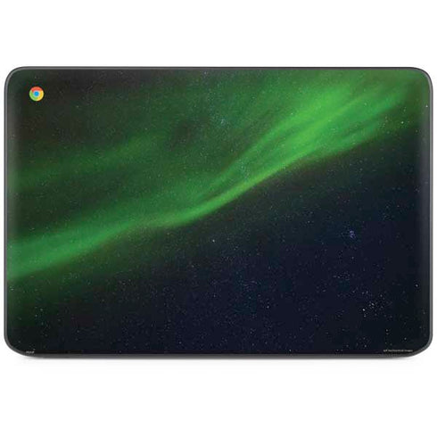 StockTrek Aurora Borealis Dances Above the Arctic Ocean HP Chromebook Skin