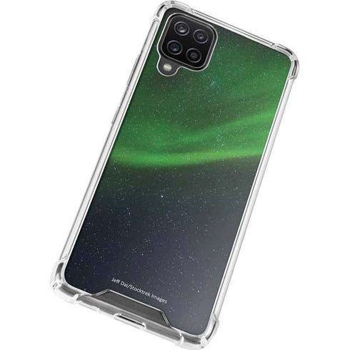 StockTrek Aurora Borealis Dances Above the Arctic Ocean Galaxy A12 Clear Case
