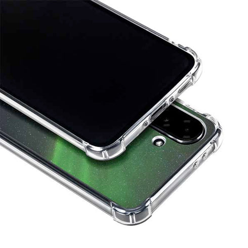 StockTrek Aurora Borealis Dances Above the Arctic Ocean Galaxy A36 5G Clear Case