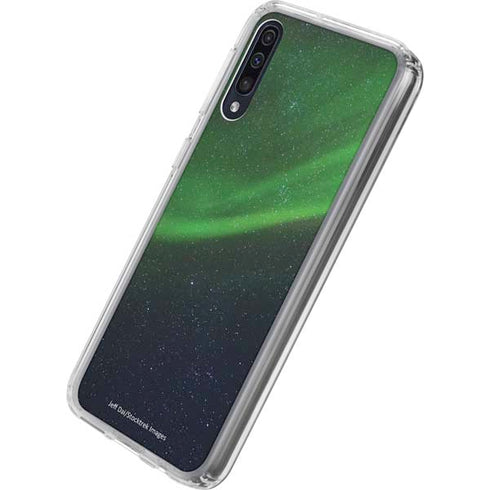 StockTrek Aurora Borealis Dances Above the Arctic Ocean Galaxy A50 Clear Case