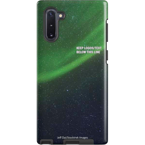 StockTrek Aurora Borealis Dances Above the Arctic Ocean Galaxy Note 10 Pro Case