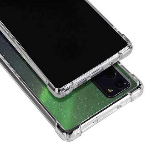 StockTrek Aurora Borealis Dances Above the Arctic Ocean Galaxy Note20 5G Clear Case