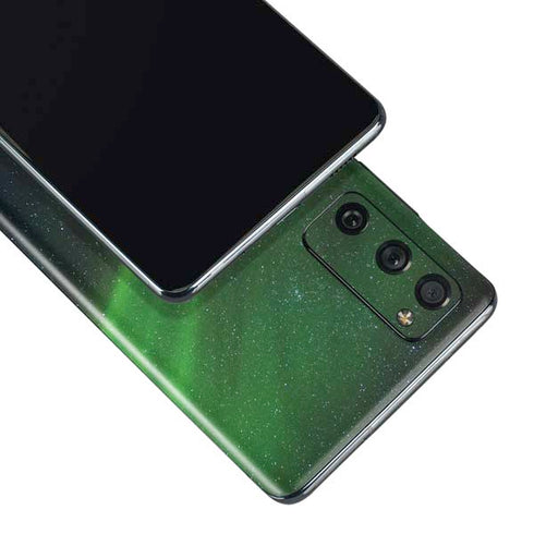 StockTrek Aurora Borealis Dances Above the Arctic Ocean Galaxy S20 Fan Edition Skin