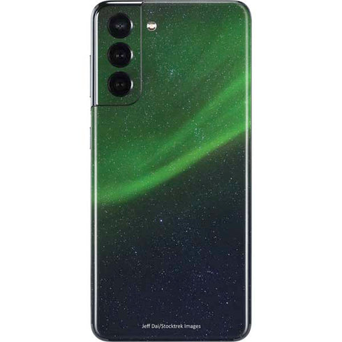 StockTrek Aurora Borealis Dances Above the Arctic Ocean Galaxy S21 5G Skin