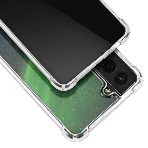 StockTrek Aurora Borealis Dances Above the Arctic Ocean Galaxy S21 FE Clear Case