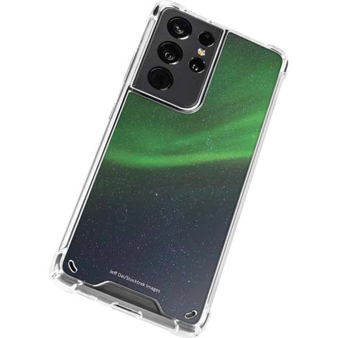 StockTrek Aurora Borealis Dances Above the Arctic Ocean Galaxy S21 Ultra 5G Clear Case